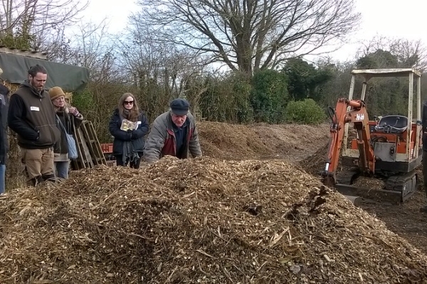 Woodchip compost