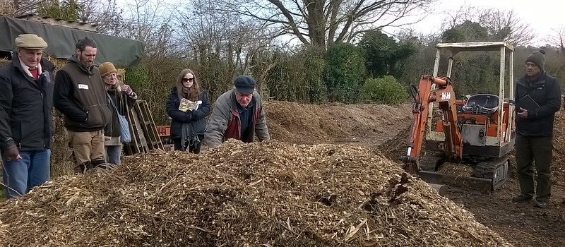 Woodchip compost